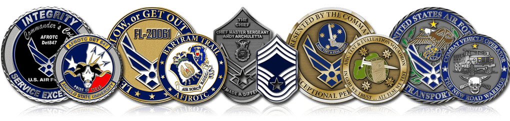 Air Force Coins Header