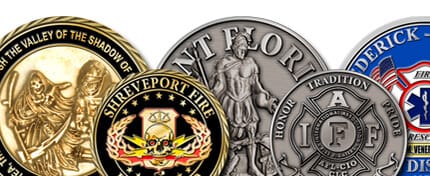 Fire Department Coins